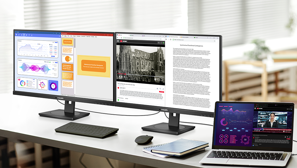 Matching a Monitor to Laptop Philips Monitor